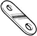 Kauschenkopf Kunststoff für 2.5mm Kauschen Kauschenkopf Kunststoff für 2.5mm Kauschen