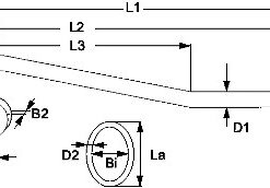 Sliphaken 1.4301 6x33mm