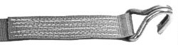 Gurtbandhaken Edelstahl für 50mm Länge 85mm Gurtbandhaken Edelstahl für 50mm Länge 85mm