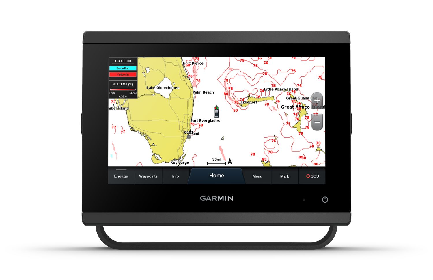 Garmin GPSMAP 723/923/1223/1623 Garmin GPSMAP 723/923/1223/1623 – Bild 2