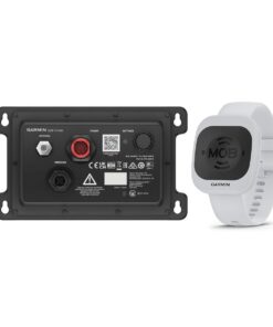 Garmin OnBoard System mit GOS 10 Hub und einem weiĂźen Sender