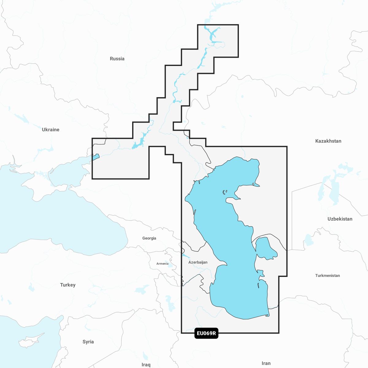 Garmin Navionics+ EU069R Russland Kaspisches Meer und Wolga Garmin Navionics+ EU069R Russland Kaspisches Meer und Wolga