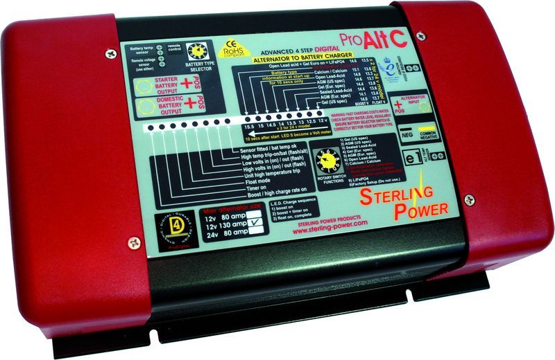 Sterling Lichtmaschinen-zu-Batterie A2B-Ladegerät 12V Sterling Lichtmaschinen-zu-Batterie A2B-Ladegerät 12V