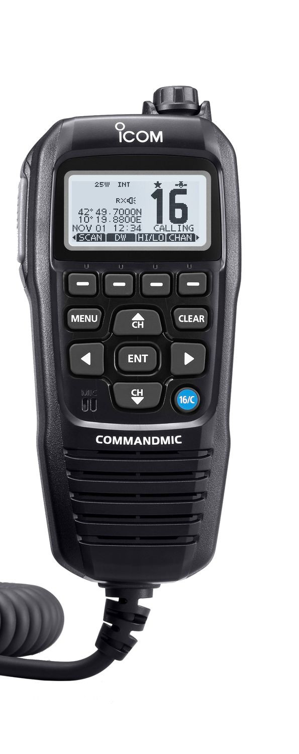 ICOM Fernbedienungsmikrofon HM-195GB Commandmic für M423, M510E, M410BB & M510BB ICOM Fernbedienungsmikrofon HM-195GB Commandmic für M423, M510E, M410BB & M510BB