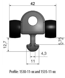 Rutgerson BS Zwischen- und Kofbrettrutscher Rutgerson BS Zwischen- und Kofbrettrutscher