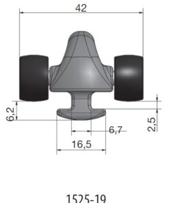 Rutgerson BS Rutscher - 19mm (HA90) Rutgerson BS Rutscher - 19mm (HA90) – Bild 2
