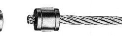 Stophülse Kupfer rund 1.0-1.2mm VP 100 Stück