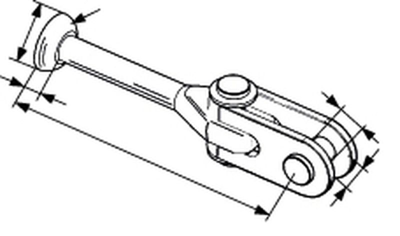 Seldén Sternballterminal mit Toggle Seldén Sternballterminal mit Toggle