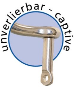 WICHARD-Schäkel geschmiedet D-Form KURZ 10 mm