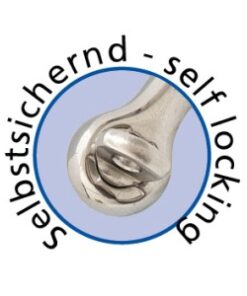 WICHARD-Schäkel Standard geschm.D-Form 6mm