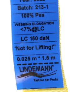 Spanngurt 25mm x 5.0m schwarz Spanngurt 25mm x 5.0m schwarz