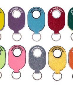 ANCHORIGHT Schlüsselanhänger Keyfloat 88x55mm rot 5St. ANCHORIGHT Schlüsselanhänger Keyfloat 88x55mm rot 5St.