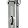 Schließhaken gekröpft 46x18mm Edelstahl matt