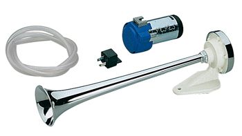 Signalhorn doppelt mit Kompressor 39cm Signalhorn doppelt mit Kompressor 39cm