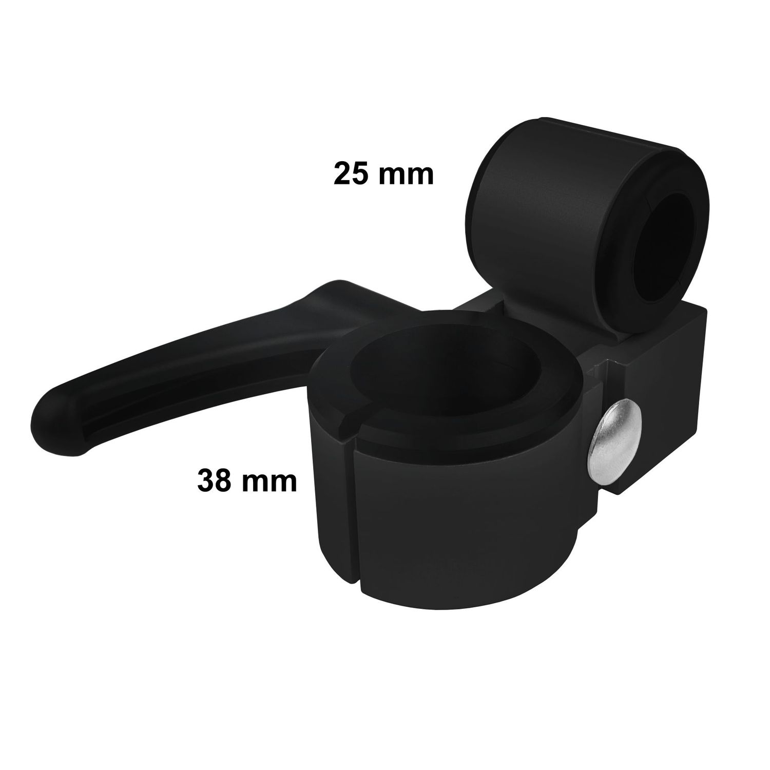 NOA Starlink Befestigungsbeschlag 10869 für Rohr D=25mm schwarz anodisiert – Bild 3