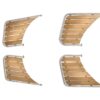 ba ps55 heckplattform spitzgatter teak b 530mm h1 430mm h2 950mm s 350mm rohr d 25mm 1