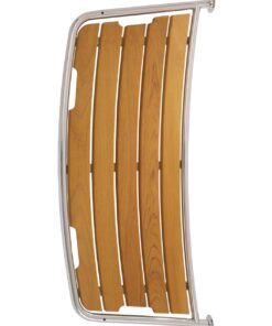 Batsystem Heckplattform für Segelboote Serie 60 PT1256030 Teak B=1310mm T=600mm Rohr D=32mm