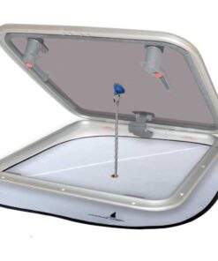 Waterline Moskitonetz verdunkelnd 600x600mm für Decksluken mit Innenmass 520x520mm