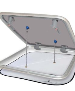 Waterline Moskitonetz verdunkelnd 800x800mm für Decksluken mit Innenmass 720x720mm