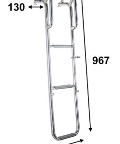Batsystem Bootsleiter zum Einhaken 900mm Batsystem Bootsleiter zum Einhaken 900mm – Bild 2