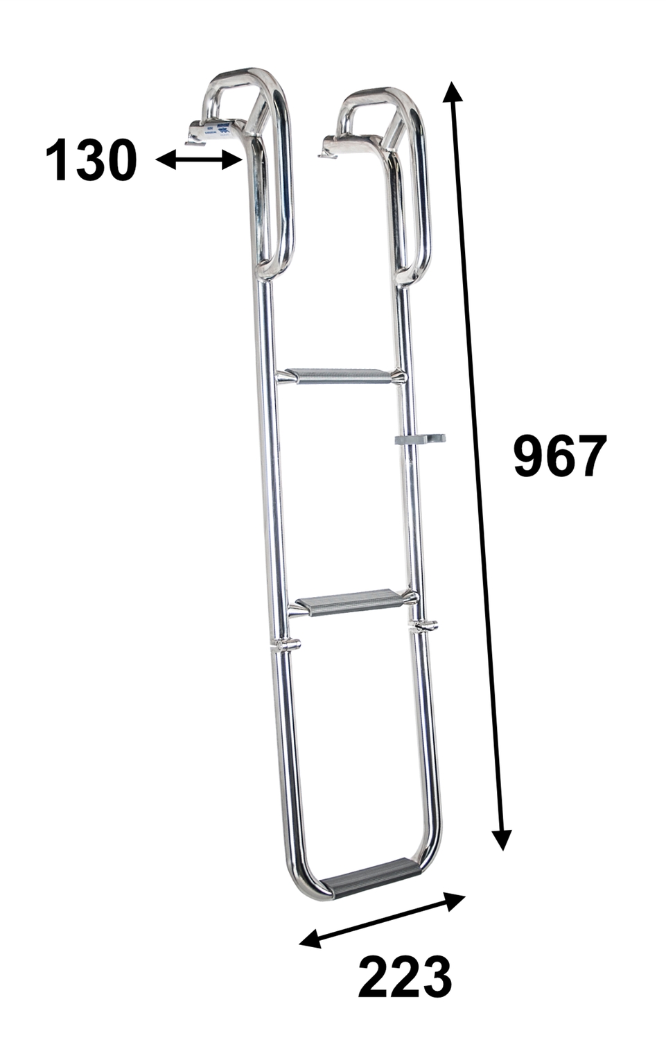 Batsystem Bootsleiter zum Einhaken 900mm Batsystem Bootsleiter zum Einhaken 900mm – Bild 2