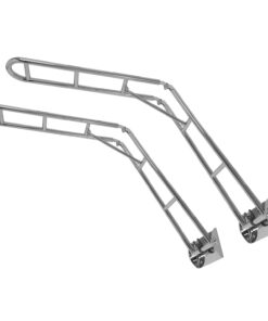 Batsystem zusammenfaltbarer Davit-Satz (2 Stück) Rohr D=32mm für für gerades Heck mit Hebetalje Batsystem zusammenfaltbarer Davit-Satz (2 Stück) Rohr D=32mm für für gerades Heck mit Hebetalje