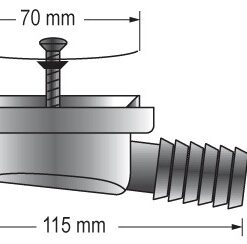 1 1/4" rechter Winkel 1 1/4" rechter Winkel