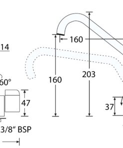 Mischer Chrom drehbar ausz.Schlauch MY 1822-1/2"F Mischer Chrom drehbar ausz.Schlauch MY 1822-1/2"F