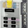 blue sea systems bss 6 fach stromkreisverteiler mit abdeckung bss 5025 cover itxzfommgv