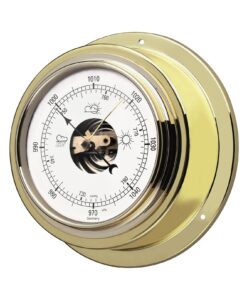 Hygrometer Maritim Ms poliert Skala 95mm, 140x56mm Hygrometer Maritim Ms poliert Skala 95mm, 140x56mm