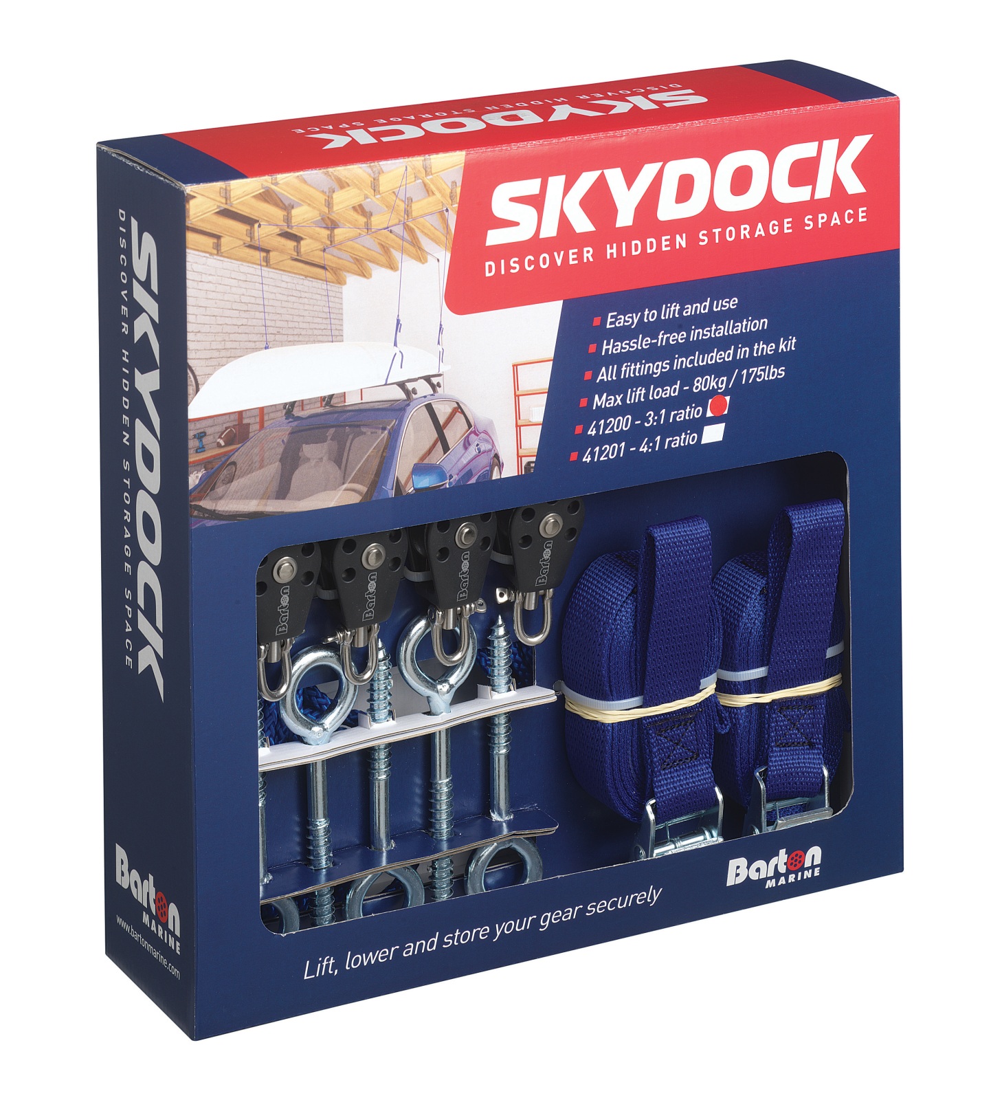 BARTON Hebesystem Sky Dock mit Übersetzung 3:1 BARTON Hebesystem Sky Dock mit Übersetzung 3:1