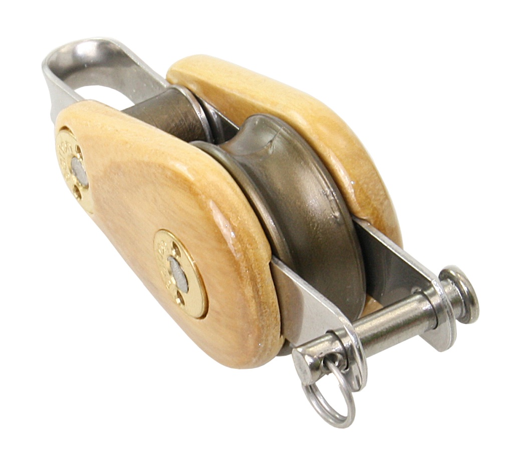 VICTORY-Kugellager-Holzblock 30mm m.Auge VICTORY-Kugellager-Holzblock 30mm m.Auge