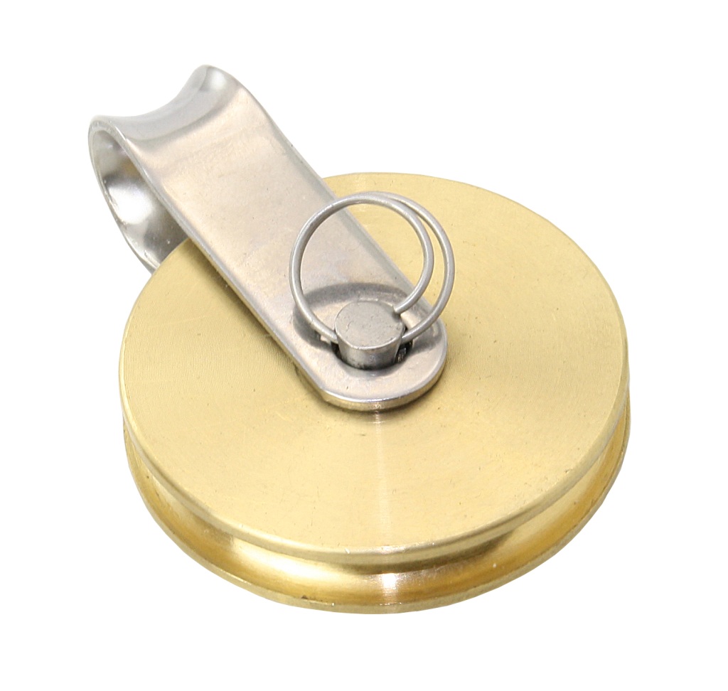 Einf.-Standumlenkblock Aluminiumscheibe 51mm Einf.-Standumlenkblock Aluminiumscheibe 51mm