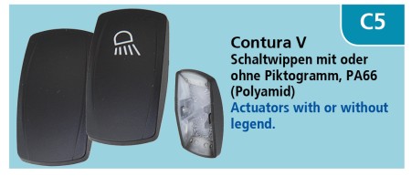 Contura II Schaltwippe Ankerwinde ein/aus Contura II Schaltwippe Ankerwinde ein/aus
