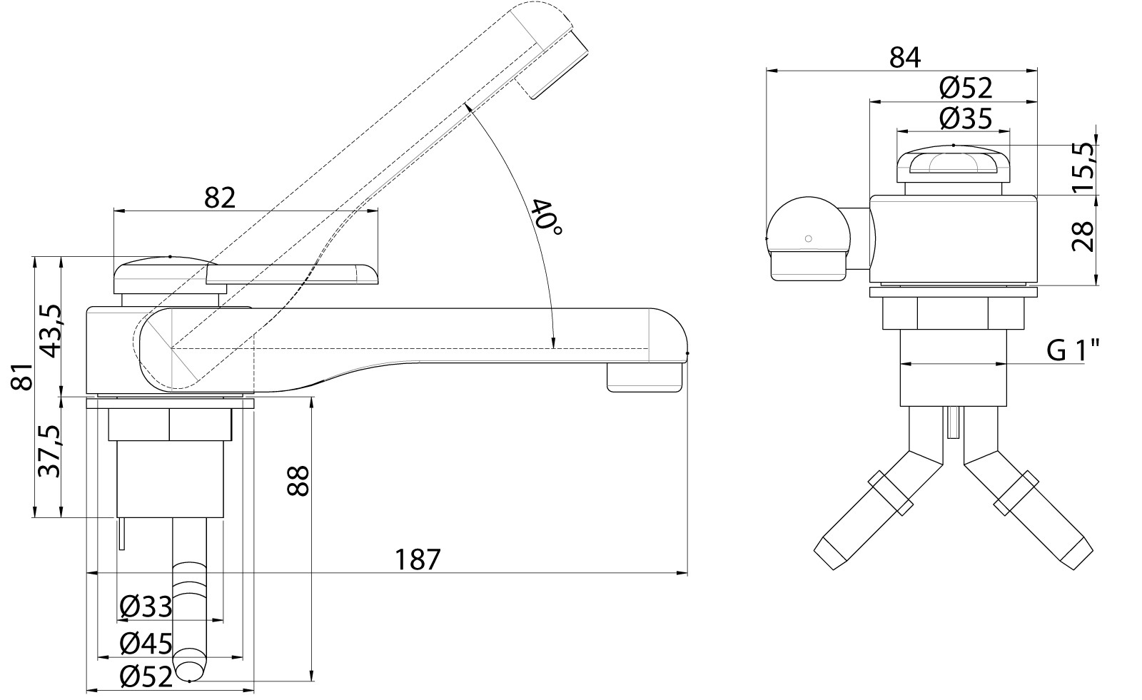 CAN Wasserhahn, klappbar kalt/warm PP/Cr 12V-Schalter, für Schlauch 10mm CAN Wasserhahn, klappbar kalt/warm PP/Cr 12V-Schalter, für Schlauch 10mm
