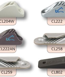 Clamcleat Racing Micros f.1-4mm Tau hart eloxiert Clamcleat Racing Micros f.1-4mm Tau hart eloxiert