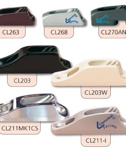 CLAMCLEAT(tm)RACING JUNIOR Mk2 3-6mm-HARTELOXIERT- CLAMCLEAT(tm)RACING JUNIOR Mk2 3-6mm-HARTELOXIERT-