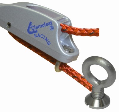 CLAMCLEAT(tm)RACING JUNIOR mit Rolle unten 3- 6 mm CLAMCLEAT(tm)RACING JUNIOR mit Rolle unten 3- 6 mm