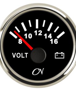 CN-Instrument Voltmeter 12V schwarz/schwarz CN-Instrument Voltmeter 12V schwarz/schwarz