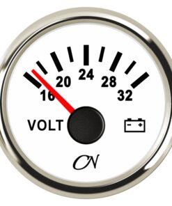 CN-Instrument Voltmeter 12V schwarz/schwarz CN-Instrument Voltmeter 12V schwarz/schwarz