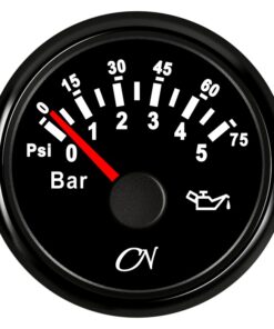 CN-Instrument Öldruckanzeige bis 10bar schw./chrom CN-Instrument Öldruckanzeige bis 10bar schw./chrom
