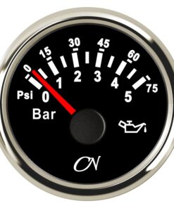 CN-Instrument Öldruckanzeige bis 10bar schw./chrom CN-Instrument Öldruckanzeige bis 10bar schw./chrom