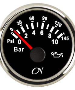 CN-Instrument Öldruckanzeige bis 10bar weiß/chrom CN-Instrument Öldruckanzeige bis 10bar weiß/chrom
