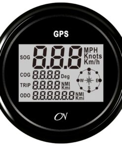 GPS Tacho digital + Kompass weiß/chrom GPS Tacho digital + Kompass weiß/chrom