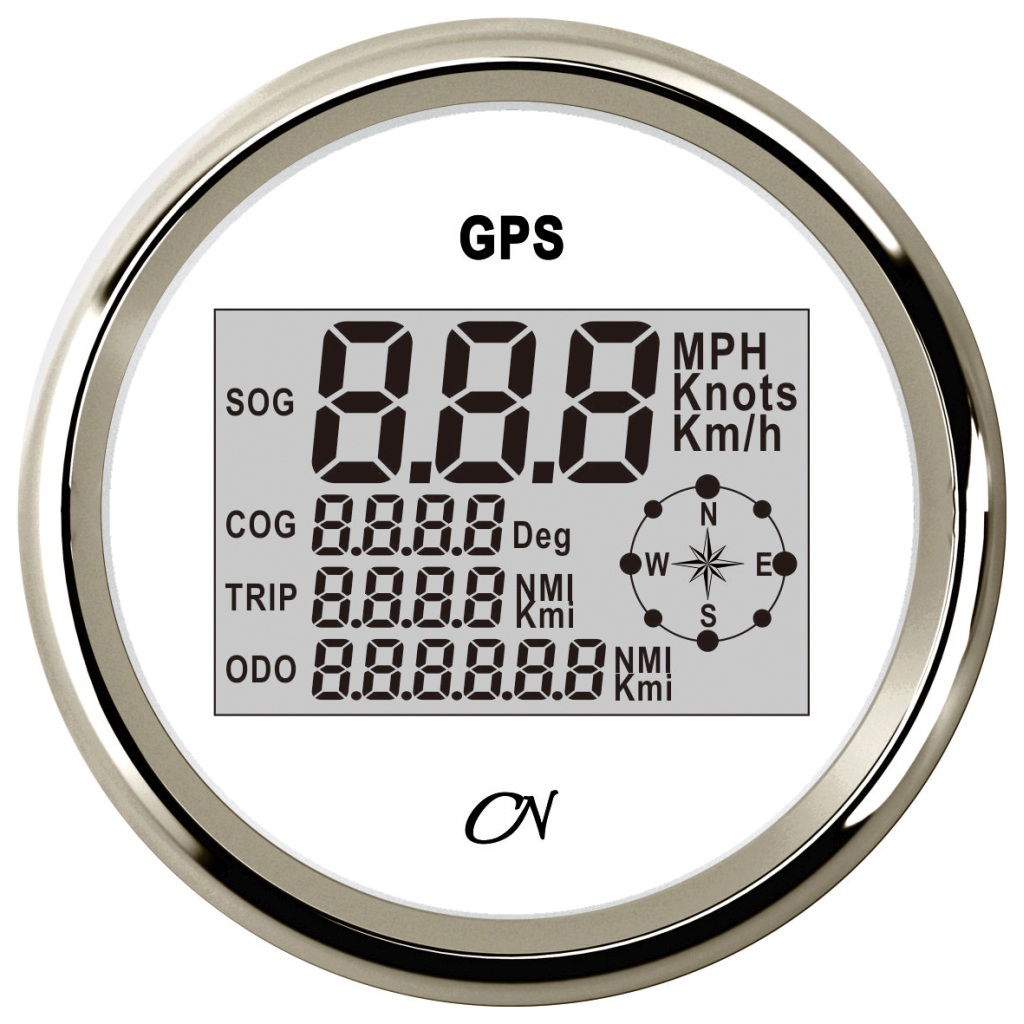 GPS Tacho digital + Kompass schwarz/schwarz GPS Tacho digital + Kompass schwarz/schwarz