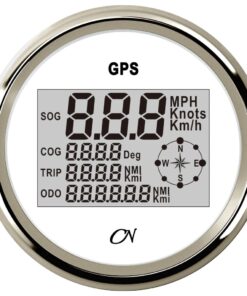 GPS Tacho digital + Kompass schwwarz/chrom GPS Tacho digital + Kompass schwwarz/chrom