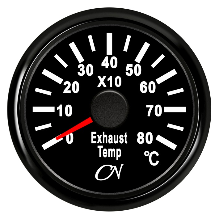 CN-Instrument Pyrometer (Abgas-Temp) schw./chrom CN-Instrument Pyrometer (Abgas-Temp) schw./chrom