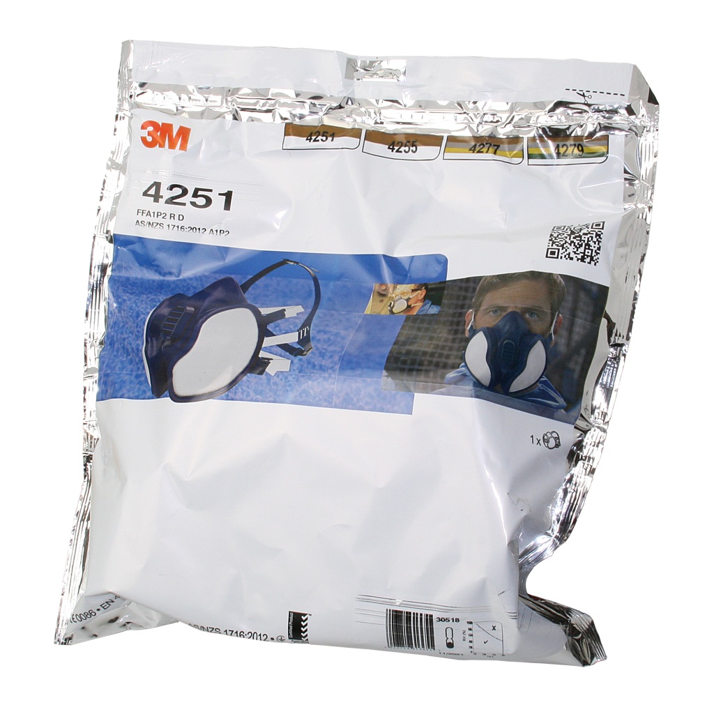 3M gasfiltrierende Atemschutz-Halbmaske A1/P1 3M gasfiltrierende Atemschutz-Halbmaske A1/P1