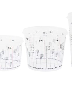 25 x Mischbecher 300ml (385ml Fassungsvermögen) 25 x Mischbecher 300ml (385ml Fassungsvermögen)