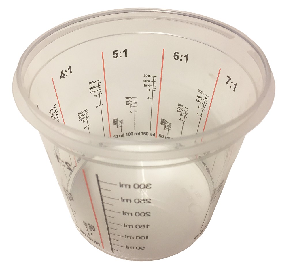 200x Mischbecher 300ml (385ml Fassungsvermögen) 200x Mischbecher 300ml (385ml Fassungsvermögen)